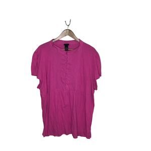 Torrid Pink Blouse Top Size 4